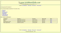 Desktop Screenshot of irishhoteljobs.com